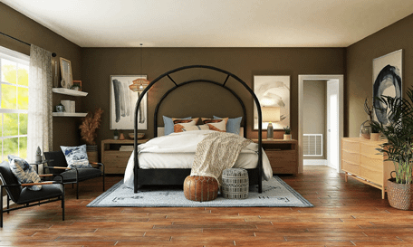How to make old bedroom furniture look modern