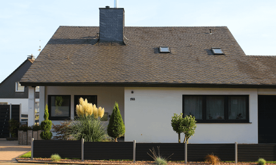 existing House roof